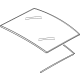 Audi 4K9-877-057-C Glass