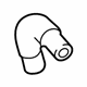 Audi 4G0-121-058-D Elbow