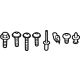 Audi 4N0-098-623 Bumper Cover Hardware Kit
