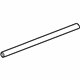 Audi 4D0-853-767-A-2ZZ Belt Molding