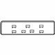 Audi 4H0-807-285-AA-T94 License Bracket