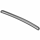 Audi 4D4-854-707-A Drip Molding Retainer Strip