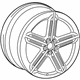 Audi 4G0-601-025-BN Wheel, Alloy