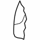 Audi 8T0-885-776-B Seat Back Pad