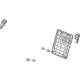Audi 8W8-885-501-E-GW8 Seat Back Assembly