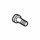 Audi N-910-898-01 Rear Molding Screw