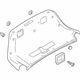 Audi 4H0-867-975-G-9X7 Trunk Lid Trim