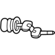 Audi 8V4-915-798-B-S01 Lock & Key