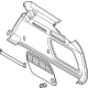 Audi 4K9-863-880-D-TPS Trunk Side Trim