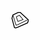 Audi 7L0-819-745 Floor Duct Seal