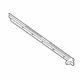 Audi 8D0-853-283-2ZZ Belt Weatherstrip