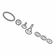 Audi 427-898-825-G Vent Grille Mount Kit
