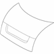 Audi 420-827-025-C-GRU Lid Trim