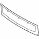 Audi 8E0-807-287-C-1QP License Molding