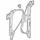 Audi 4M8-839-461 Window Regulator