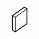 Audi 8N7-804-535-A Seal Plate