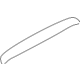 Audi 89A-898-940 Spoiler Wing Gasket Set