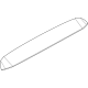 Audi 89A-827-933-GRU Spoiler Wing