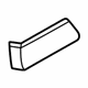 Audi 4D0-854-959-3FZ Lower Molding
