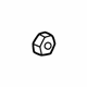 Audi 431-853-129 Stone Deflector Retainer
