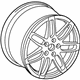 Audi 8K0-601-025-CJ Wheel, Alloy