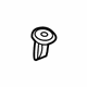 Audi N-105-806-01 Mount Bracket Retainer Nut