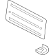 Audi 8W9-827-113-9B9 License Panel
