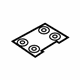 Audi 8R0-012-635 Tool Compartment Bracket