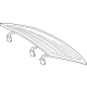 Audi 89E-845-501-A-NVB Lift Gate Glass