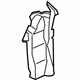 Audi 4E0-839-349-A Lock Cover