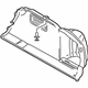 Audi 8H0-863-888-2Z3 Trunk Trim Panel