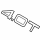 Audi 4H0-853-743-G-2ZZ Nameplate