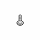 Audi WHT-007-698 Wheelhouse Liner Bolt