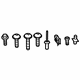 Audi 4N0-098-620 Door Shell Hardware Kit