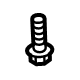 Audi N-106-321-05 Actuator Assembly Bolt