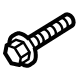 Audi N-103-443-02 Support Bracket Bolt