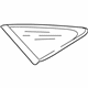 Audi 8K5-845-299-F-NVB Quarter Glass