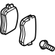 Audi 4M0-698-451-AH Brake Pads