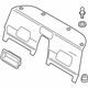 Audi 420-863-411-H-3T5 Package Tray