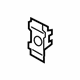 Audi 8W0-919-267-E Nameplate Bracket