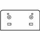 Audi 8W0-807-285-AT-9B9 License Bracket