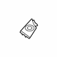 Audi 4N1-857-227-1OE Grille Cover