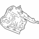 Audi 80A-803-979-H Center Shield