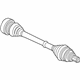 Audi 8R0-501-203-D Axle Assembly
