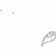 Audi 8D9-863-879-J-FQW Trunk Side Trim
