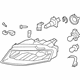 Audi 8K0-941-029-AH Composite Headlamp