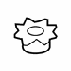 Audi 8F0-803-899 Mount Bolt Nut
