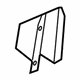Audi 8J8-809-393-C Reinforcement Plate