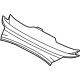 Audi 9J1-863-419-B-0K1 Upper Panel