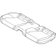 Audi 9J1-885-375-G Seat Cushion Pad
